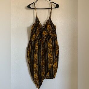 Black and Yellow Dress